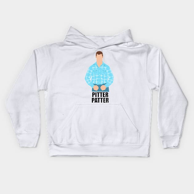 Pitter Patter. Letterkenny Kids Hoodie by HeardUWereDead